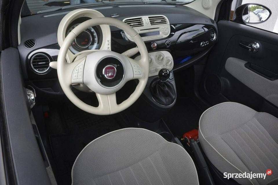 Fiat 500 12 Benzyna klimatyzacja panorama wspomaganie kierownicy Sędziszów Małopolski