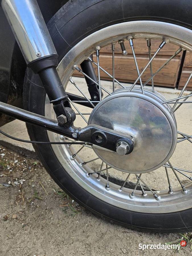 Mz Es 2501 Jaskółka z wózkiem bocznym Nowa Sól sprzedam