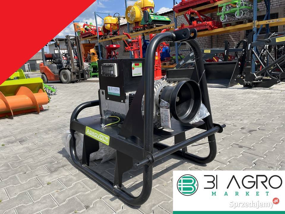 Agregat prądotwórczy AV22R 176 kW WOM AgroWolt Szczucin