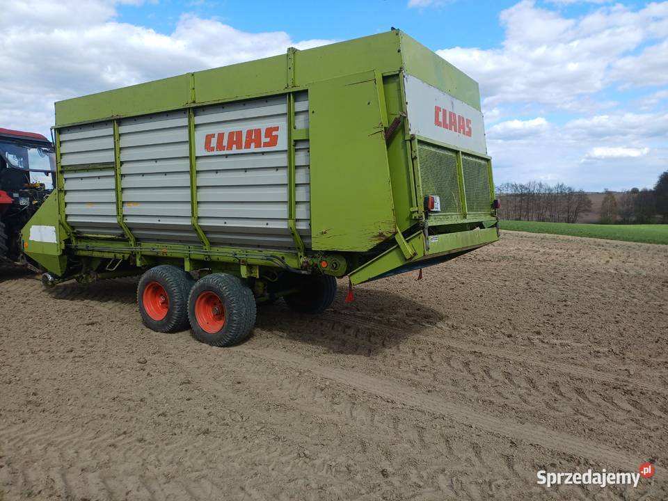 Przyczepa samozbierająca claas nieuszkodzony Kęsowo