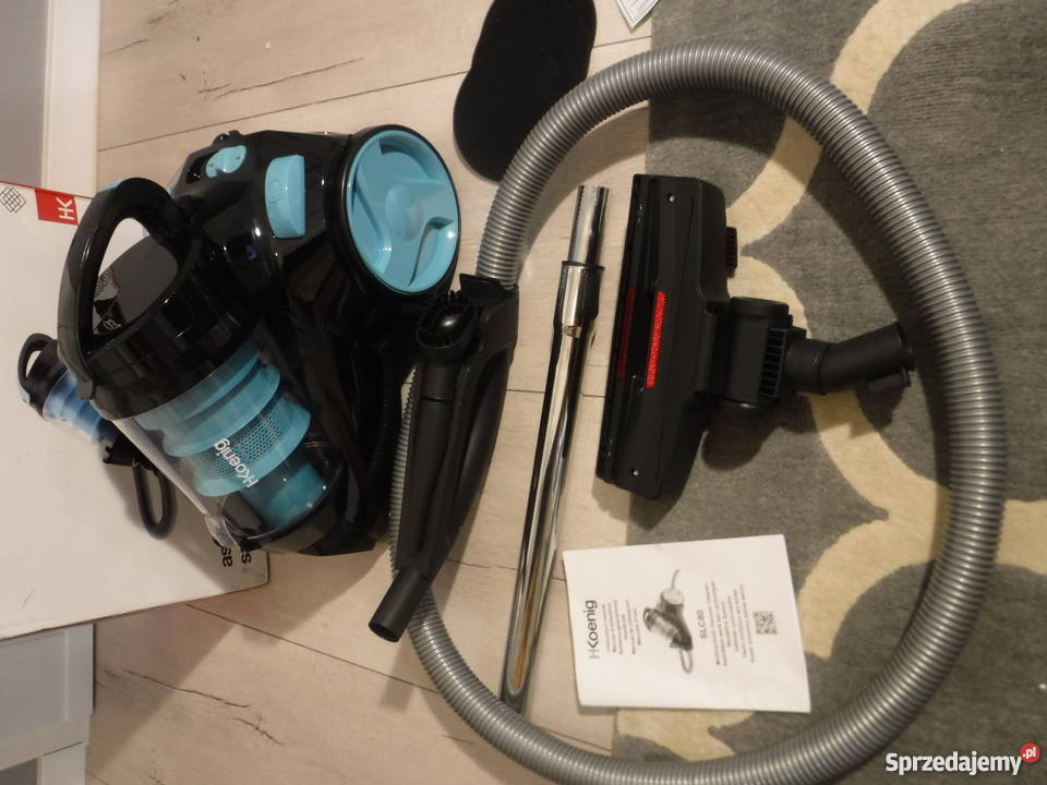 HKOENIG Odkurzacz BEZWORKOWY SLS810 Niebieski Kłodzko