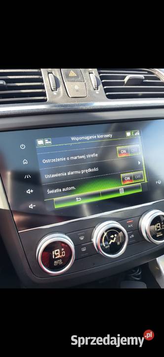 Renault kadjar 13 160 EDC Intens bezwypadkowy Olsztyn sprzedam