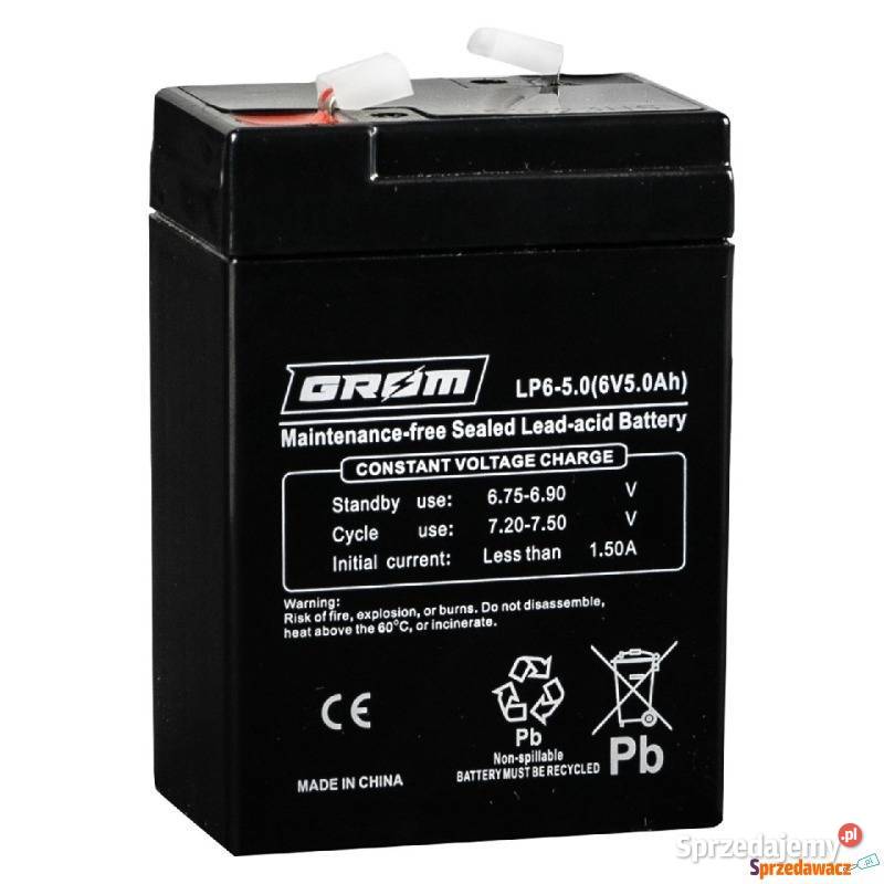 Akumulator 50Ah 6V GROM LP650 Łódź