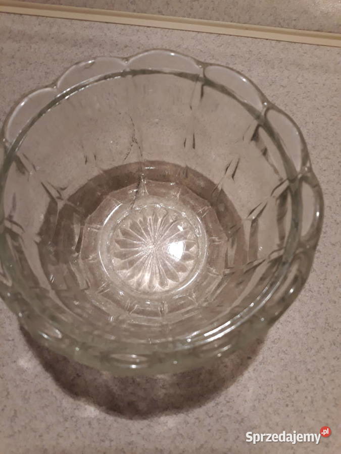 mała miseczka przezroczyste szkło Gdańsk