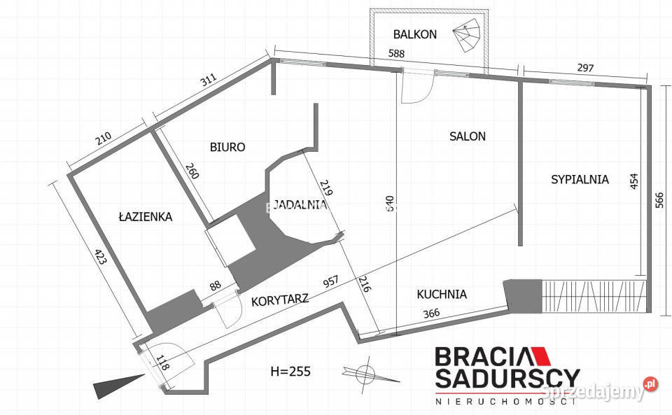 Mieszkanie 7096 metrów 3pokojowe Kraków Wynajem sprzedam