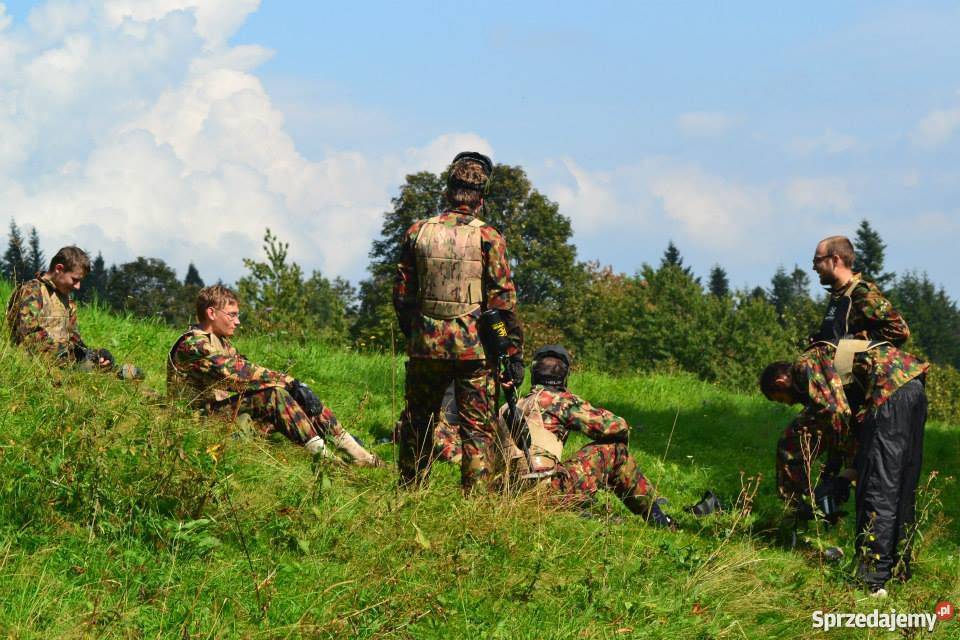 Paintball Korbielów Żywiec Naturalne Pola śląskie Korbielów sprzedam