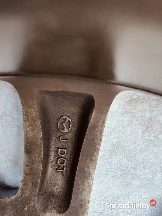 Oryginalne Felgi Aluminiowe Mazda 16 5x1143 ET Jarosław sprzedam