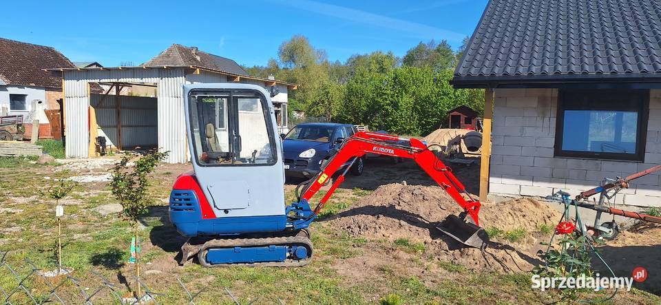 Sprzedam minikoparke kubota kx41 2sc Gąsienice zachodniopomorskie sprzedam
