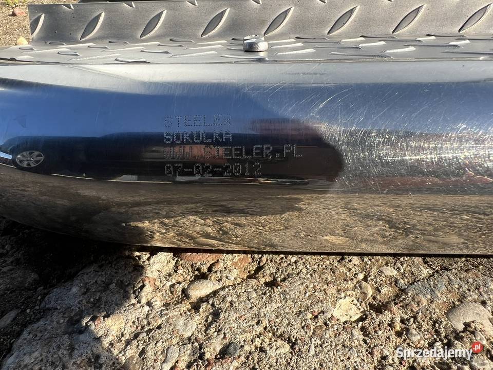 Progi stalowe stopnie boczne Steeler VW Amarok Suwałki