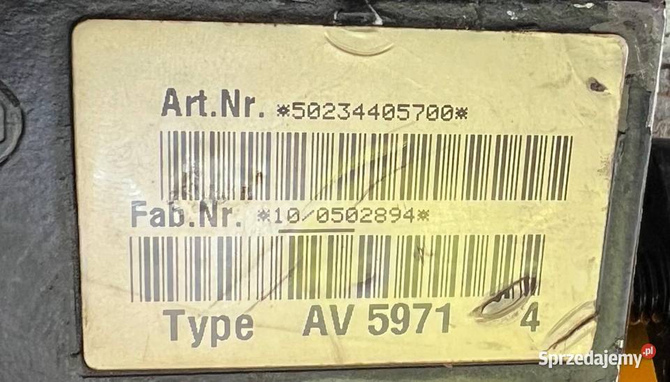 STILL LINDE 50234405700 AV 5971 4 Rozdzielacz Poznań