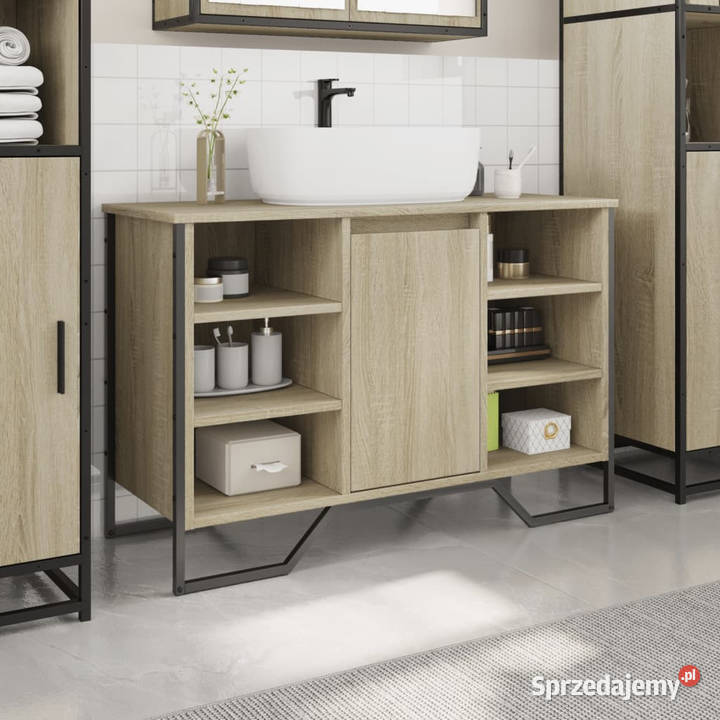 Szafka pod umywalkę dąb sonoma 91x35x60 WM848665