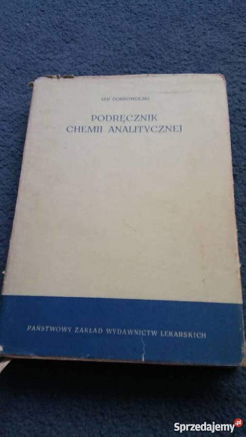 poradnik chemii analitycznej chemia, biochemia Poznań