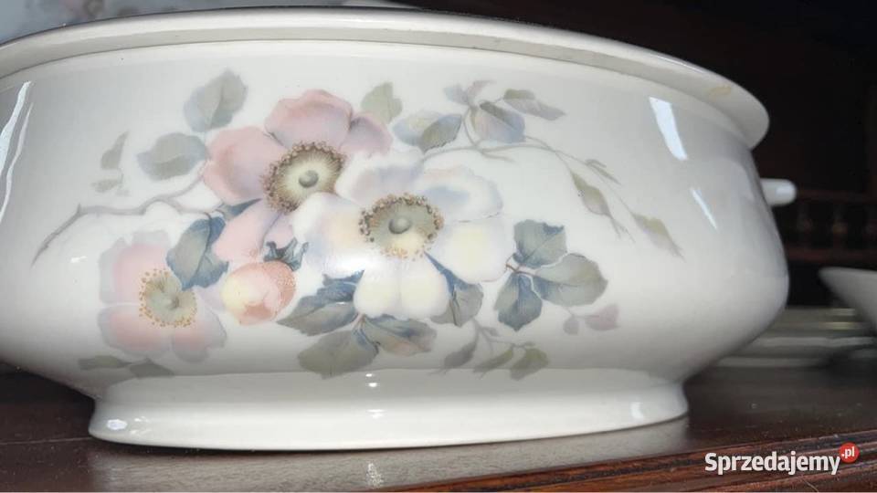 Waza Rosenthal z tacą Syg Thomas Bavaria Lata