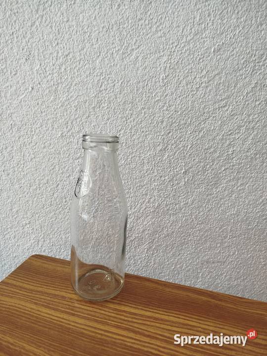 Butelka mleczną z PRL Opole