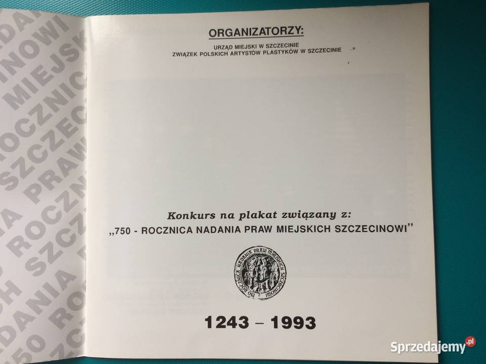 3446 750 Rocznica Nadania Praw Miejskich Szczecin