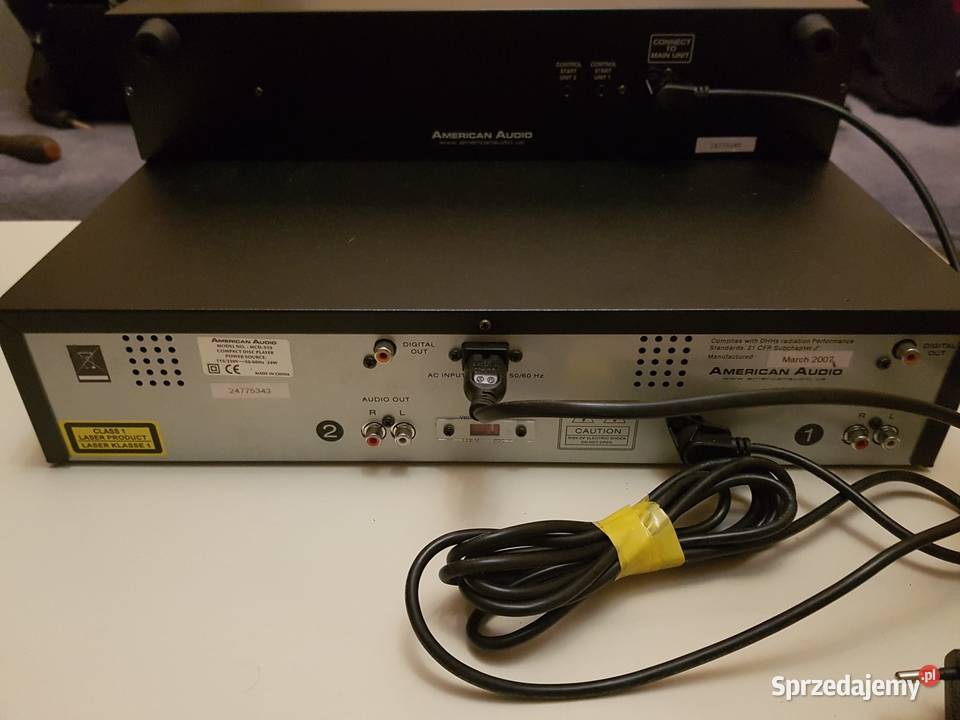 American Audio DCD PRO510 podwójny odtwarzacz CD Tarnowskie Góry sprzedam