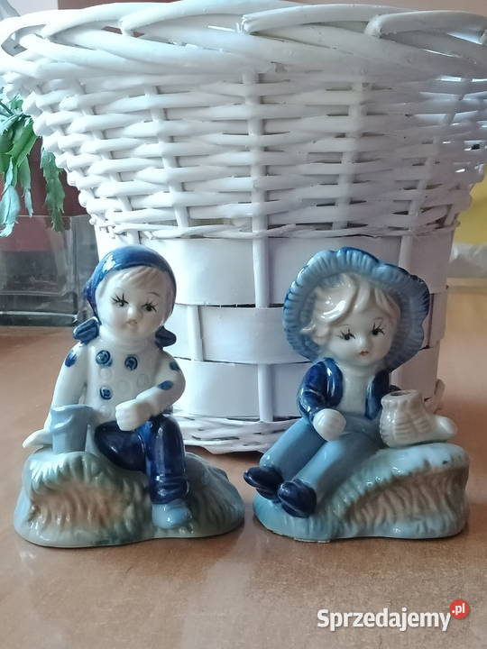 Figurki porcelanowe Dzieci Łódź