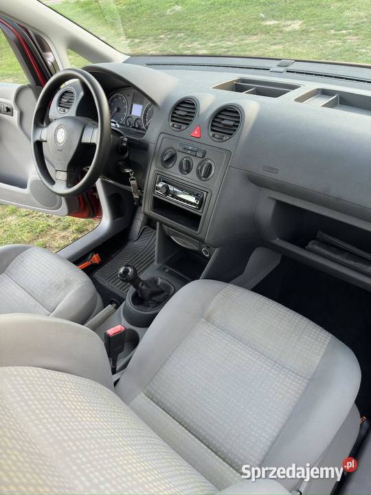 VW CADDY 16 BEN Model 2009 ZAREJESTROWANY 1595cm3 Płońsk sprzedam