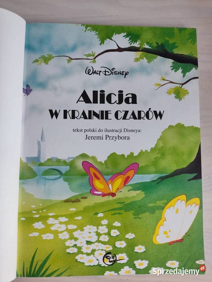 Książka bajka Alicja w Krainie Czarów Walt Edukacyjne opolskie Głuchołazy