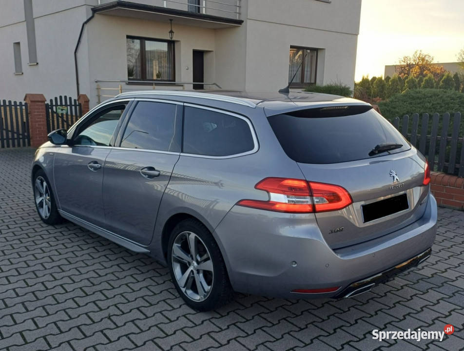 Peugeot 308 GT Line Automat 130 Przebieg 92880 Suchorzew