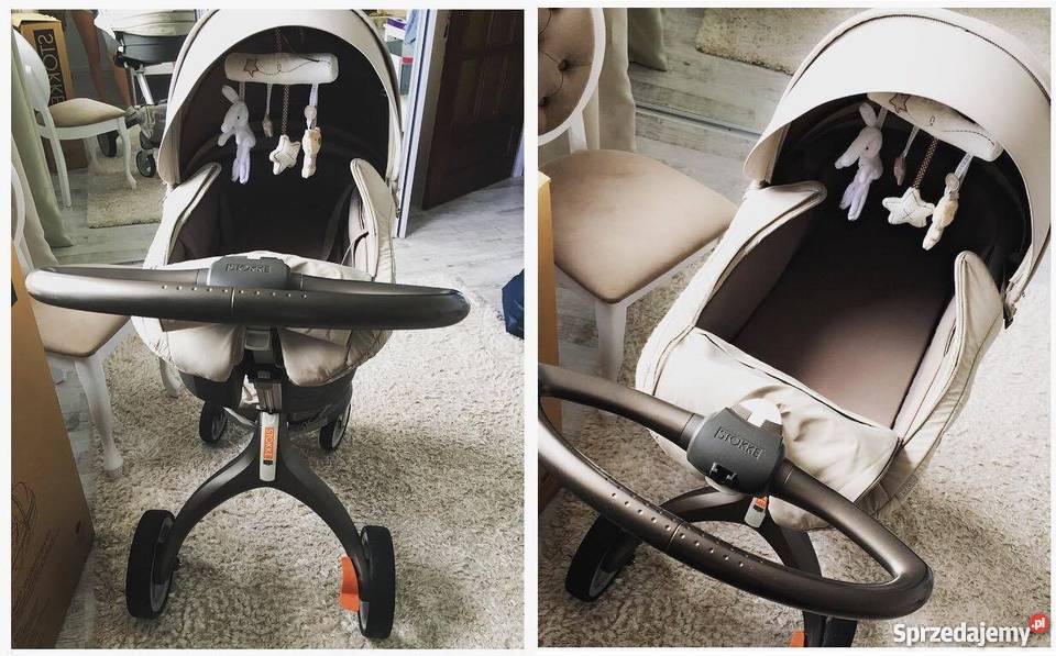 Wózek STOKKE EXPLORY STAN IDEALNY beige 3w1 podkarpackie Rzeszów