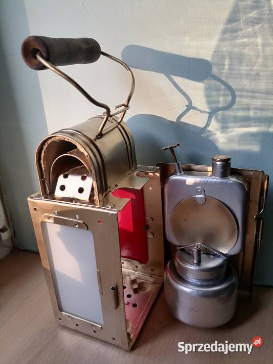 Stara konduktorska lampa karbdowa małopolskie Kraków