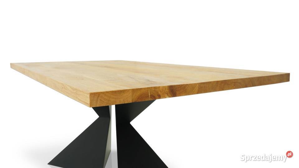Stół Dębowy Lite Drewno Solidna podstawa 160x90 Chorzów