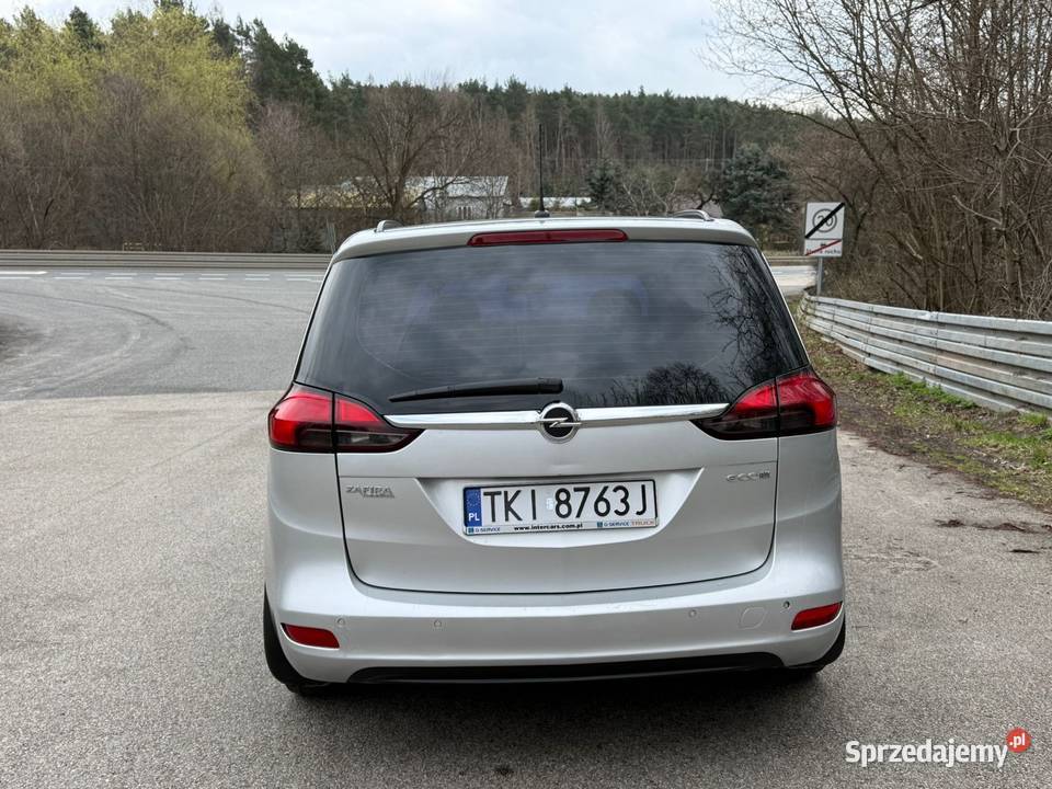 Opel Zafira C 20122013 16T benzyna Gaz sekwencja ASR (kontrola trakcji) Kielce