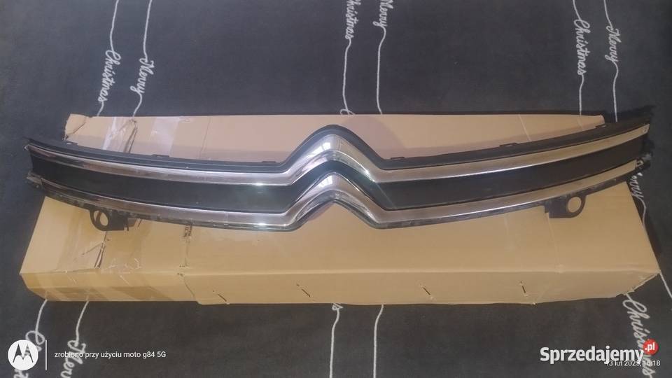 Atrapa Logo do Citroen C4 Grand Picasso II Chrom Białystok