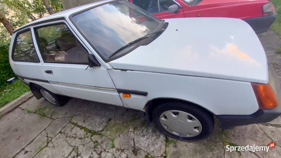 Zaz Tavria żółte tablice zabytkowy Będzin