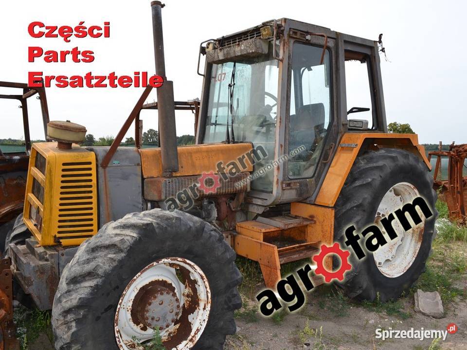 Renault 14514 części skrzynia biegów silnik oś Byków