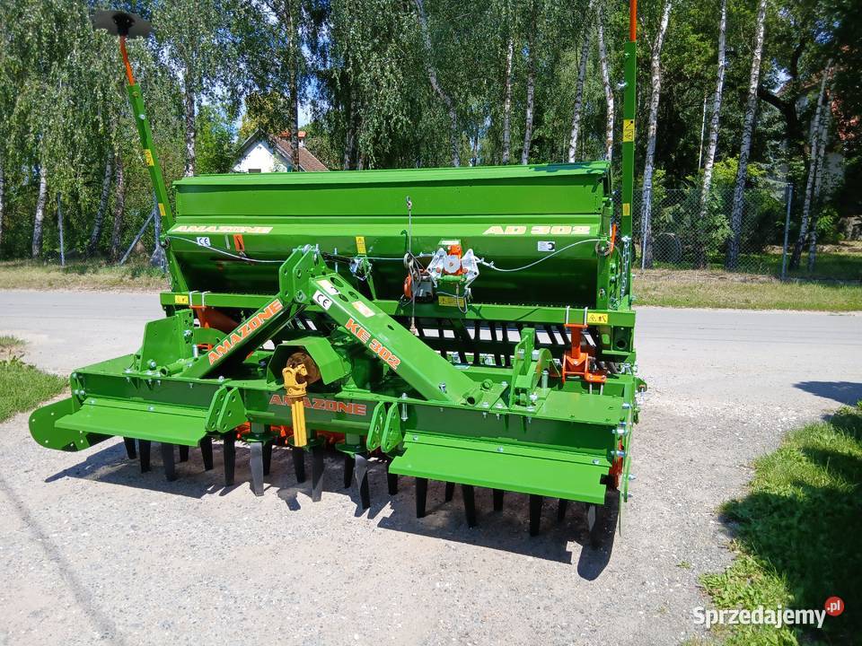Amazone ke 302 ad 302 siewnik talerzowy agregat Amazone Gniezno