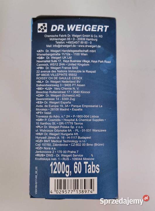 600 Tabletki do maszynowego mycia naczyń Wrocław