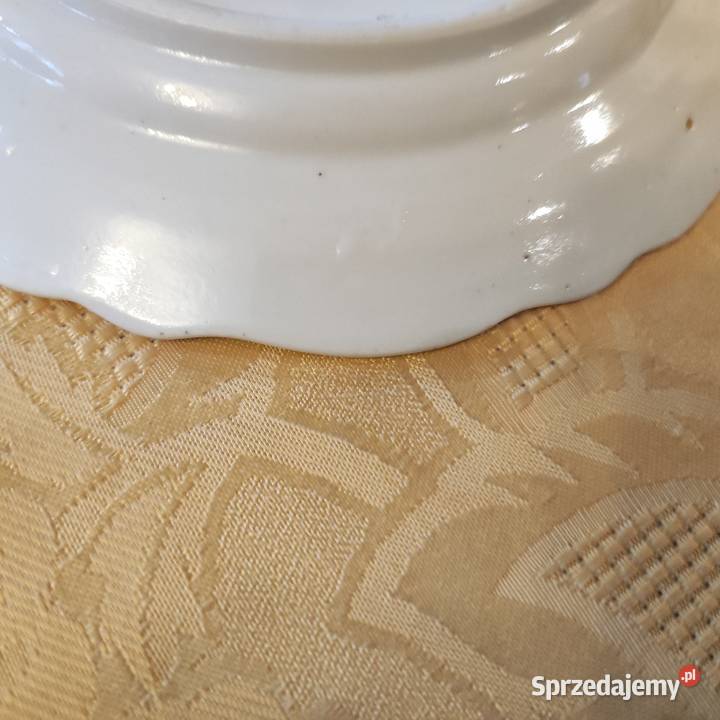 Talerz porcelana Miśnia Teichert wzór cebulowy Wrocław