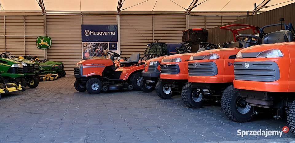 Traktorek ogrodowy kosiarka Husqvarna CTH łódzkie Kobiele Wielkie