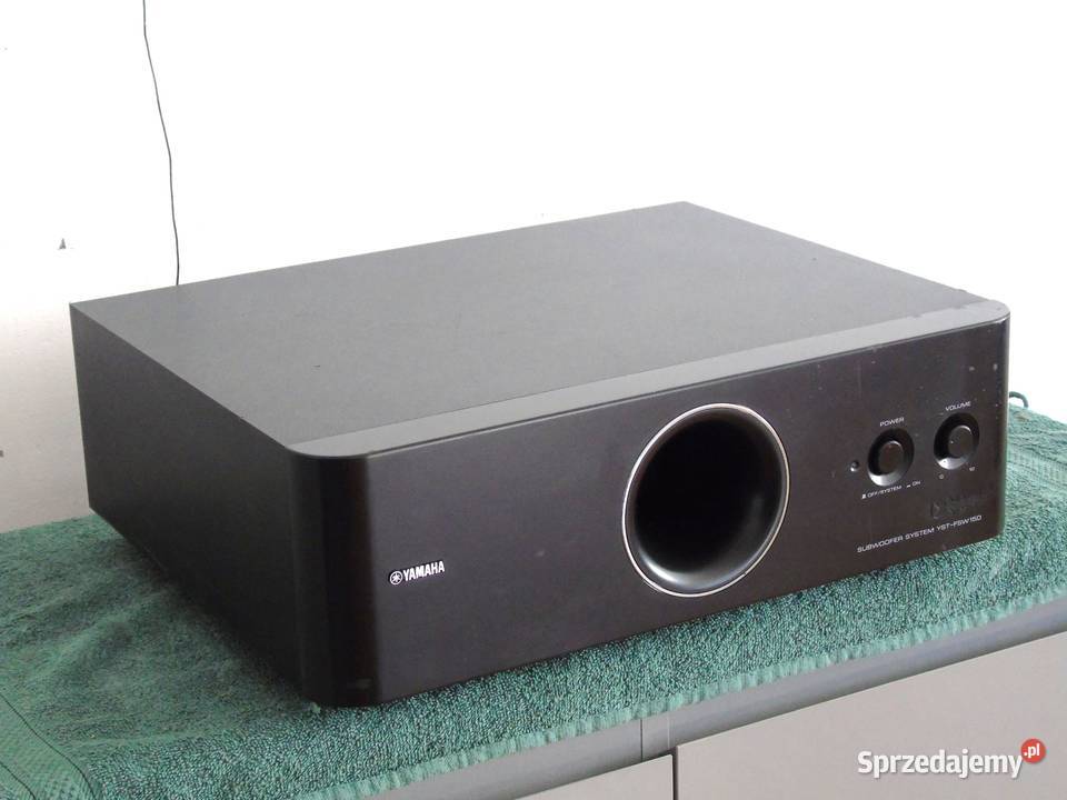 Subwoofer aktywny Yamaha YSTFSW150 czarny Jasło