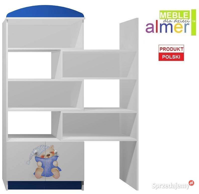 ŚPIOCH 7 N37 regał z regulacją dziecięcy Meble dolnośląskie Kamienna Góra