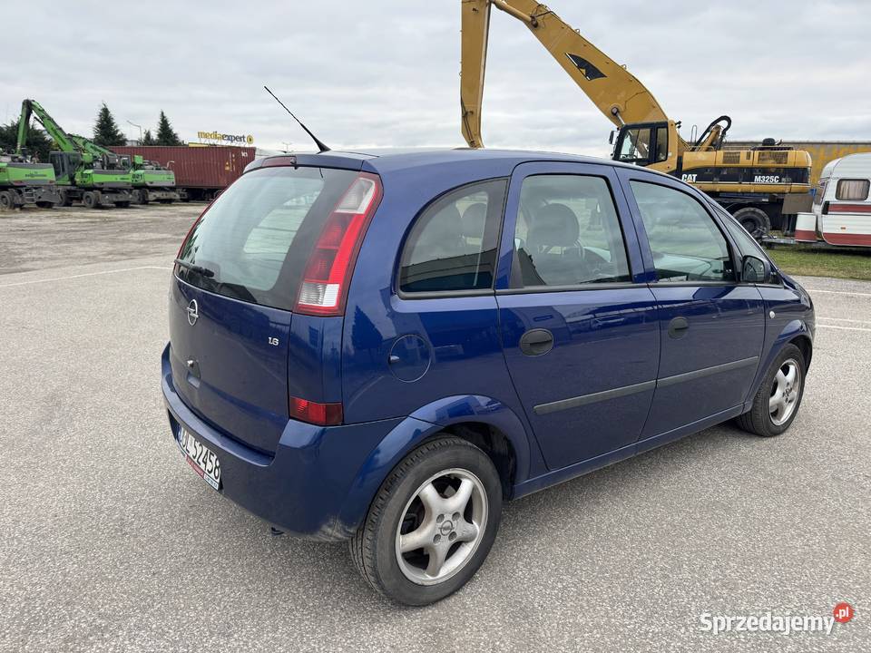 Opel Meriva 16 BENZYNA Zarejestrowana ABS Konin