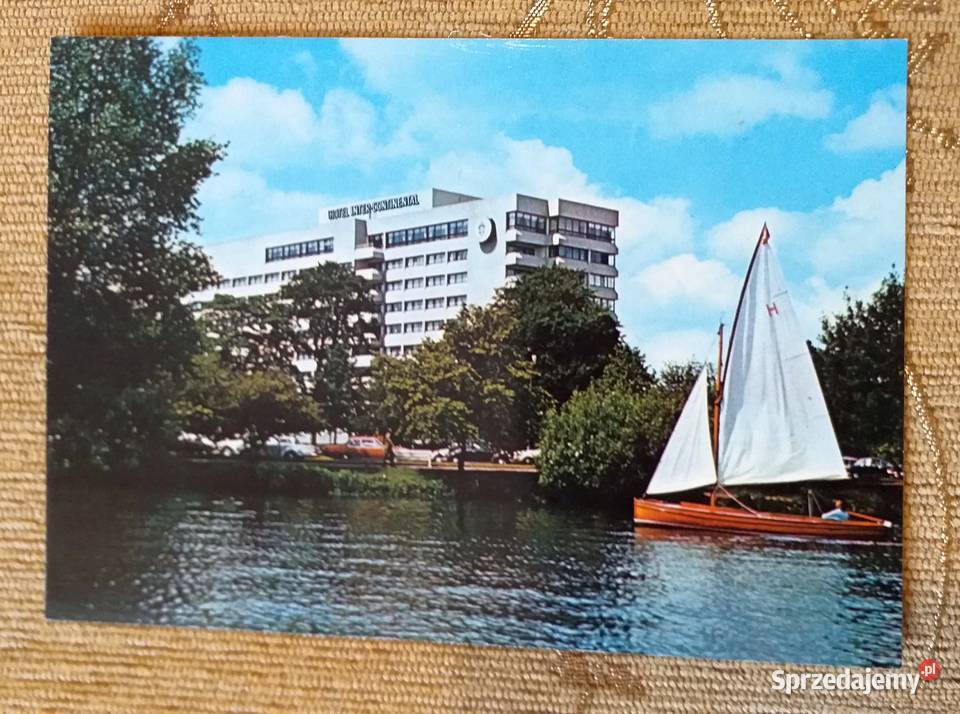 HAMBURG WIDOK NA HOTEL INTERCONTINENTAL Piszczac sprzedam