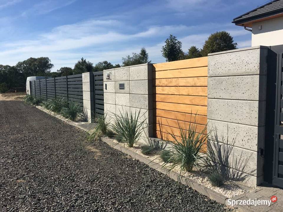 NOWOCZESNY BETON ARCHITEKTONICZNY BLOCZKI SLAAB wielkopolskie Golina