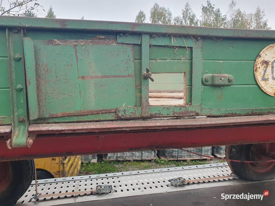 Przyczepa rolnicza wywrot świętokrzyskie Krajno-Parcele sprzedam