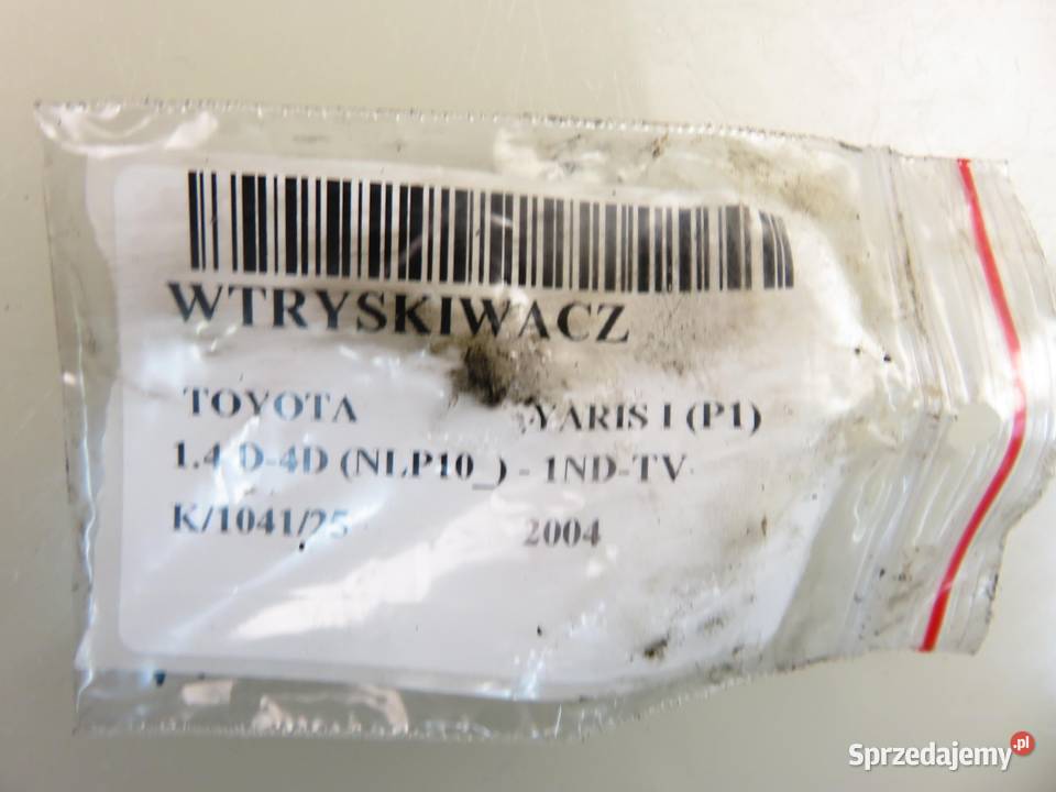 WTRYSKIWACZ TOYOTA YARIS I 14 D4D 0445110214 sprzedam