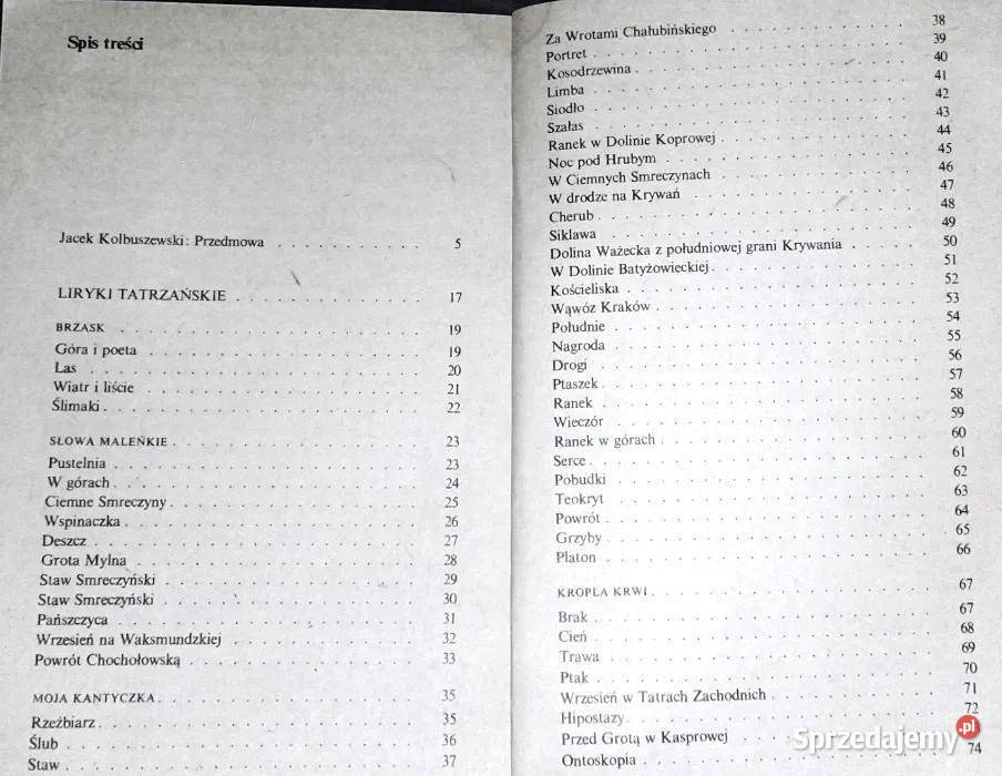 Ciemne smreczyny Tadeusz Bocheński lubelskie Chełm sprzedam