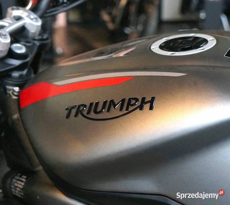 Logo TRIUMPH Emblemat Triumph Czarny Napis 3D Poznań sprzedam
