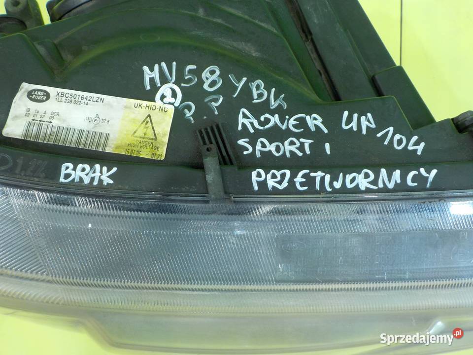 RANGE ROVER SPORT I 27 TDV6 08r 5D XENON lampa Suków