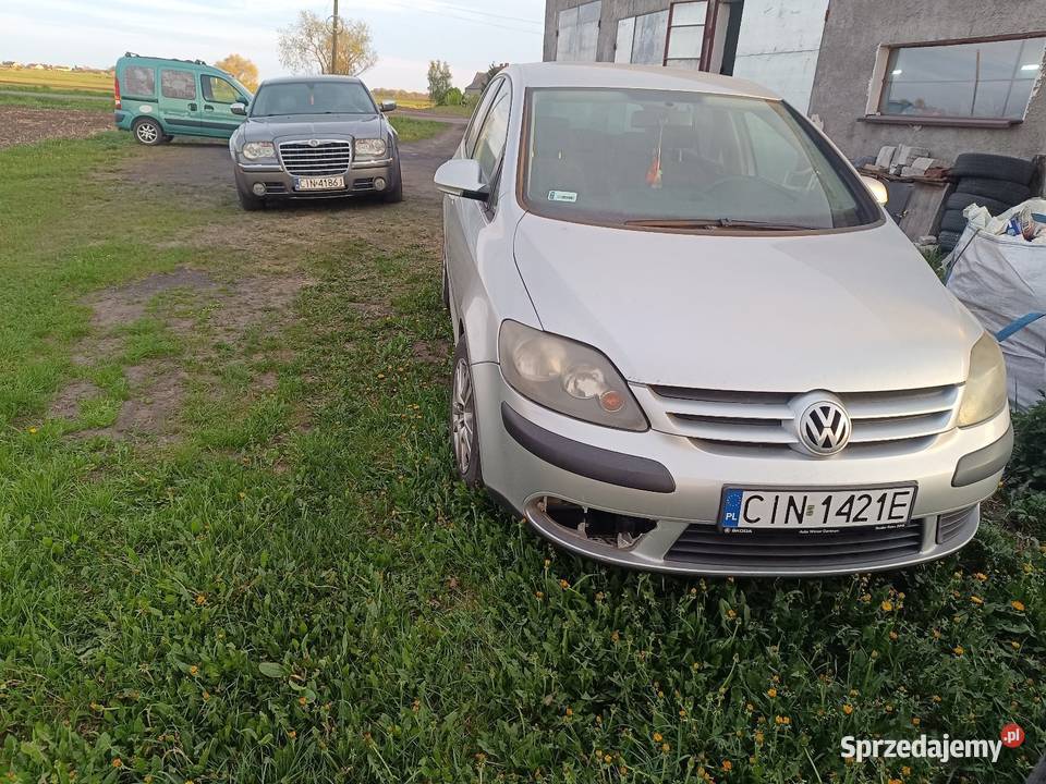 VW golf 5 plus uszkodzony silnik 4/5 Golf Plus Inowrocław