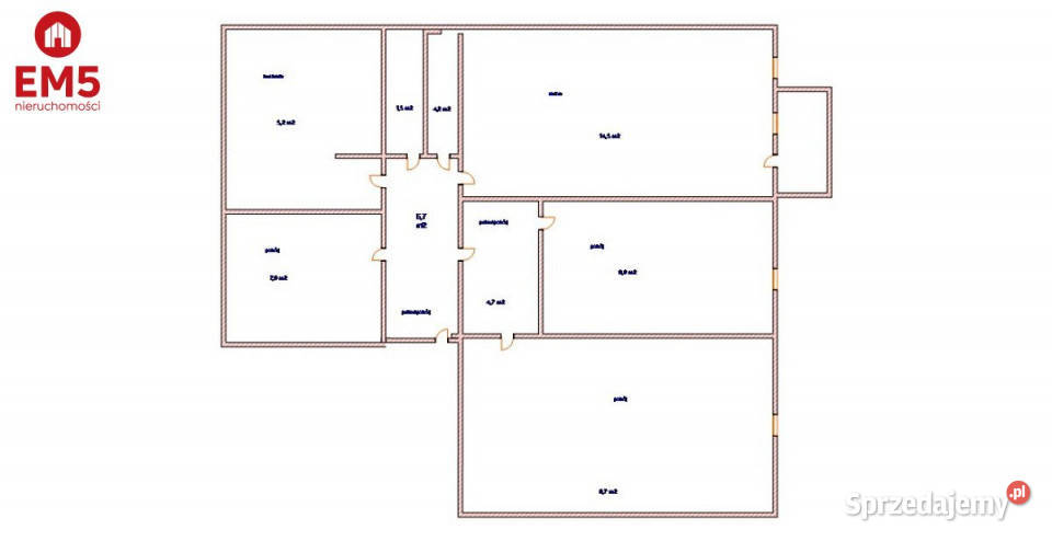 sprzedaży mieszkania 624m2 5pokojowe Białystok podlaskie