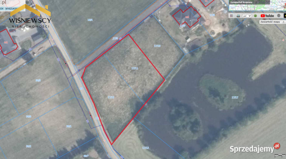 Działki 2319 m Zajezierze gotowe pod budowę