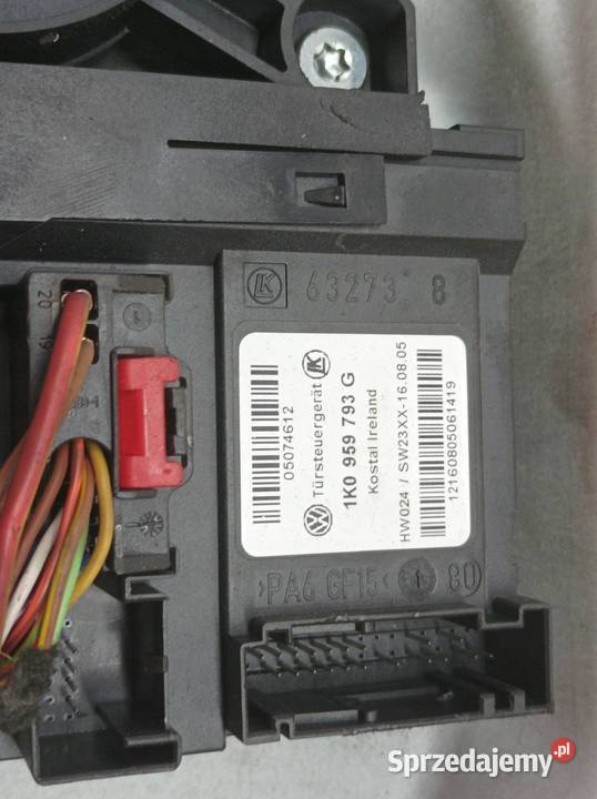 MECHANIZM SZYBY LEWY PRZÓD 1K0959793G 1T0959701B