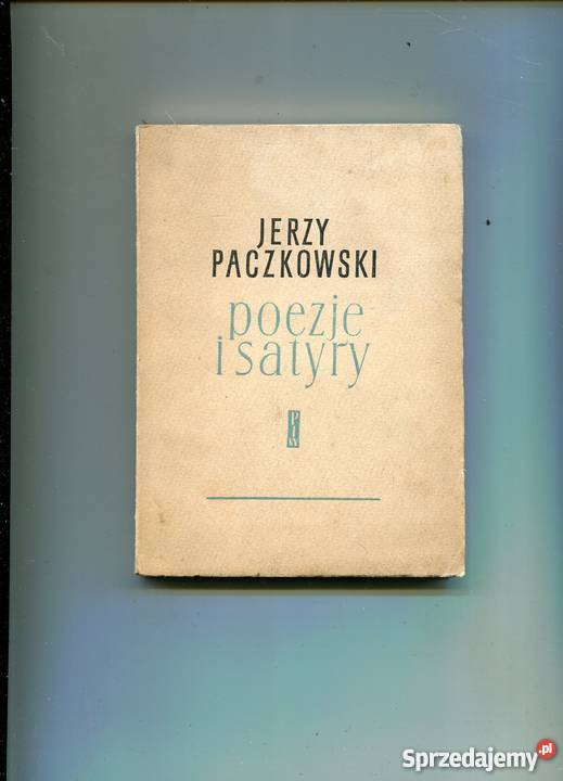 Poezje i satyry Jerzy Paczkowski